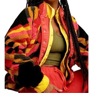 FP Movement by Free People Multicolor Teddy Jacket